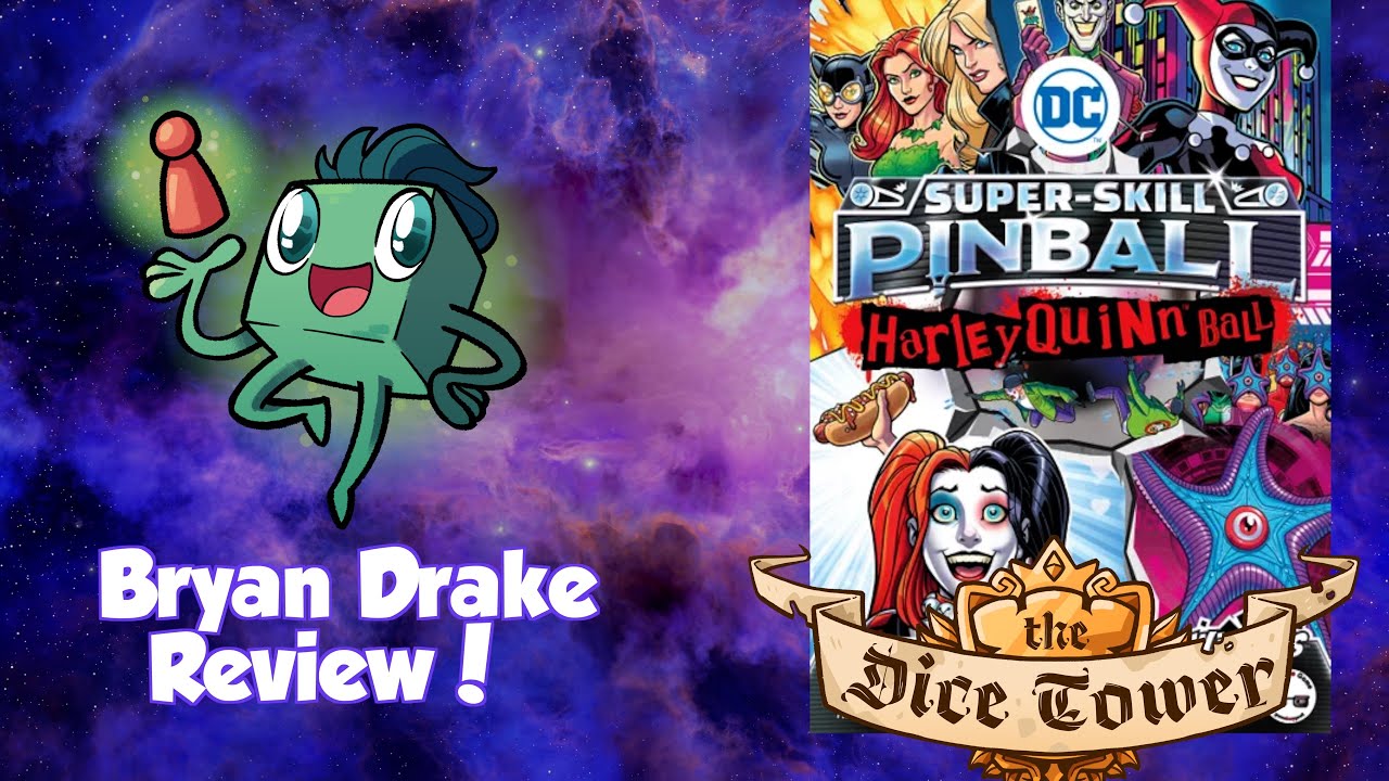 Super Skill Pinball Harley Quinn Ball Review With Bryan