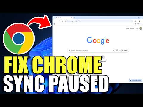 How To Fix Google Chrome Sync Paused Error (2026)