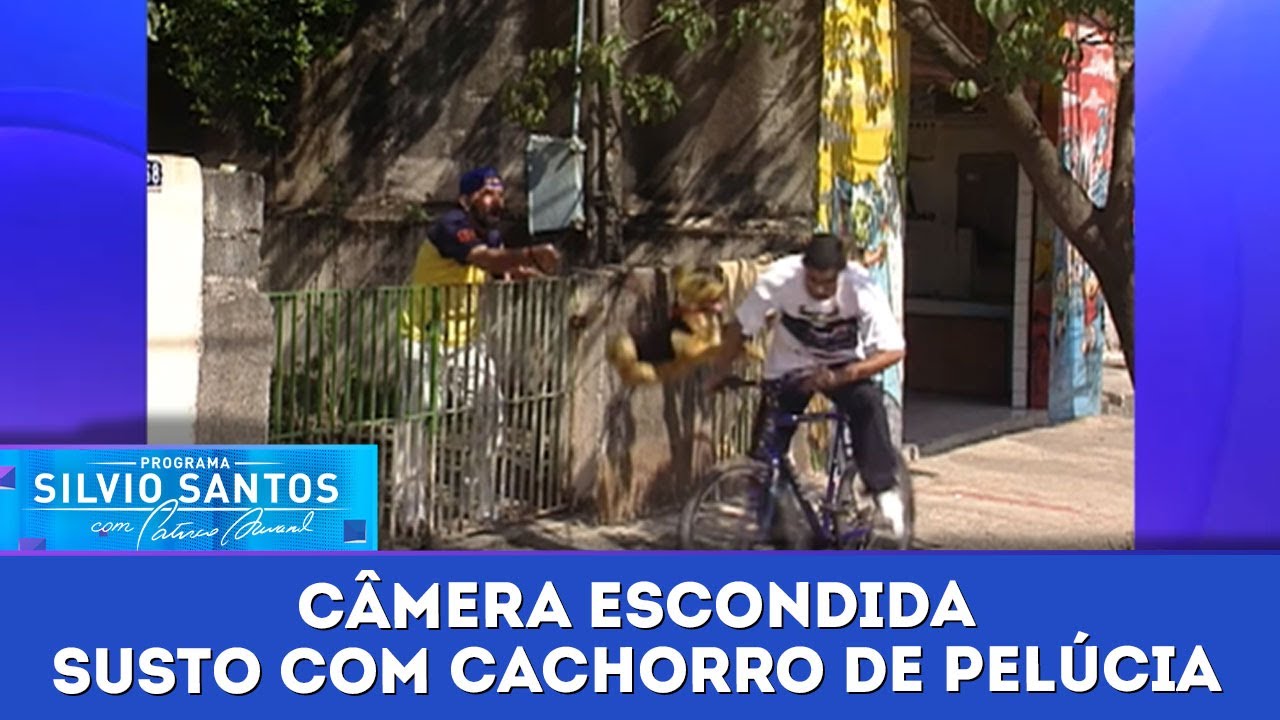 Susto com Cachorro de Pelúcia | Câmeras Escondidas (21/06/23)