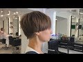 How to cut short women haircut with graduation / Haircut tutorial