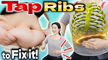 Tapping Ribs 100 times a Day Secrets Slimming Hormones to Lose Weight and Stomach Fat
