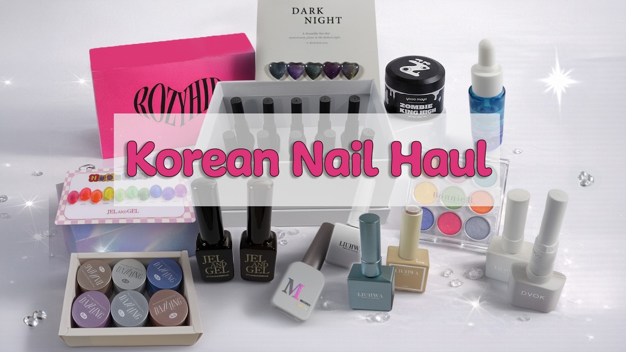 Sweetie Nail Supply Korean Nail Haul 💅 Swatches + Review