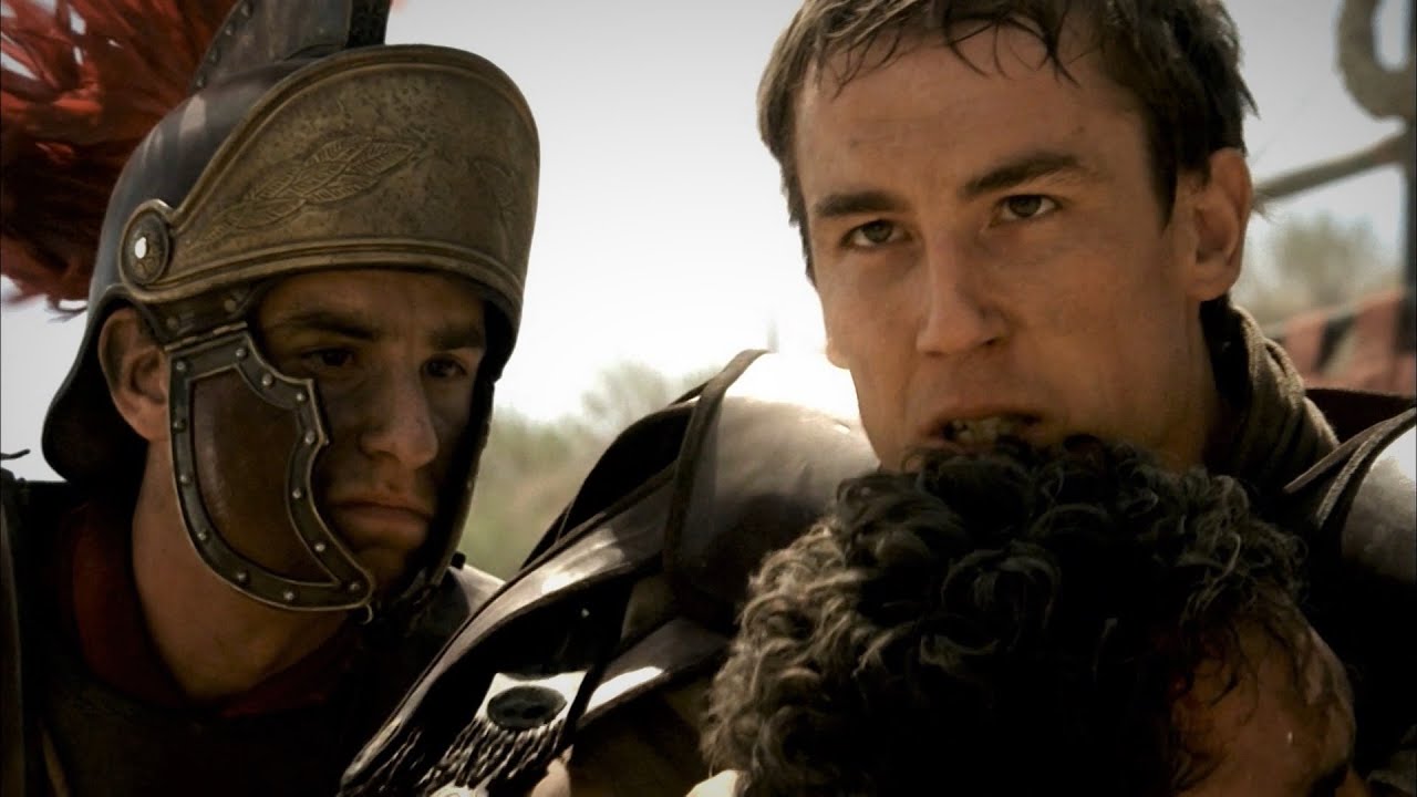 Brutus And Cassius Defeated At Battle Of Phillipi Rome HBO HD Scene Brutus And Cassius Defeated At Battle Of Phillipi Rome HBO HD Scene