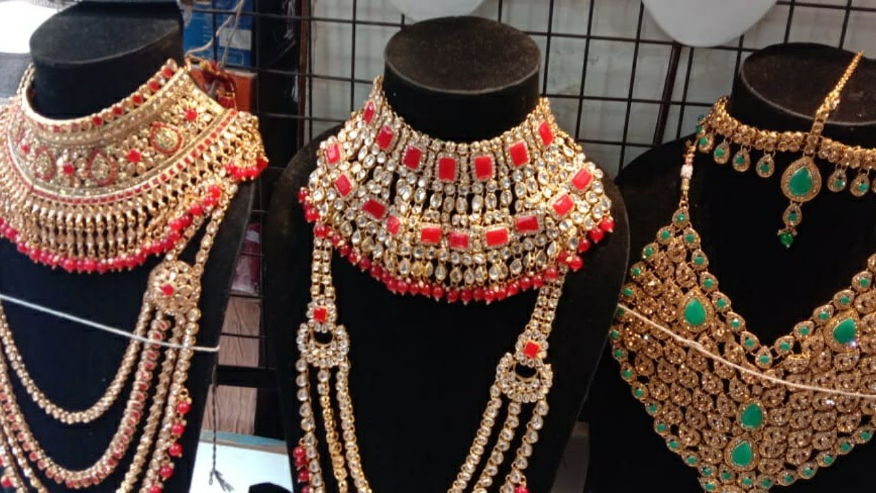 Jewellery Wholesale Market In Sadar Bazar Bridal Jewellery Collection