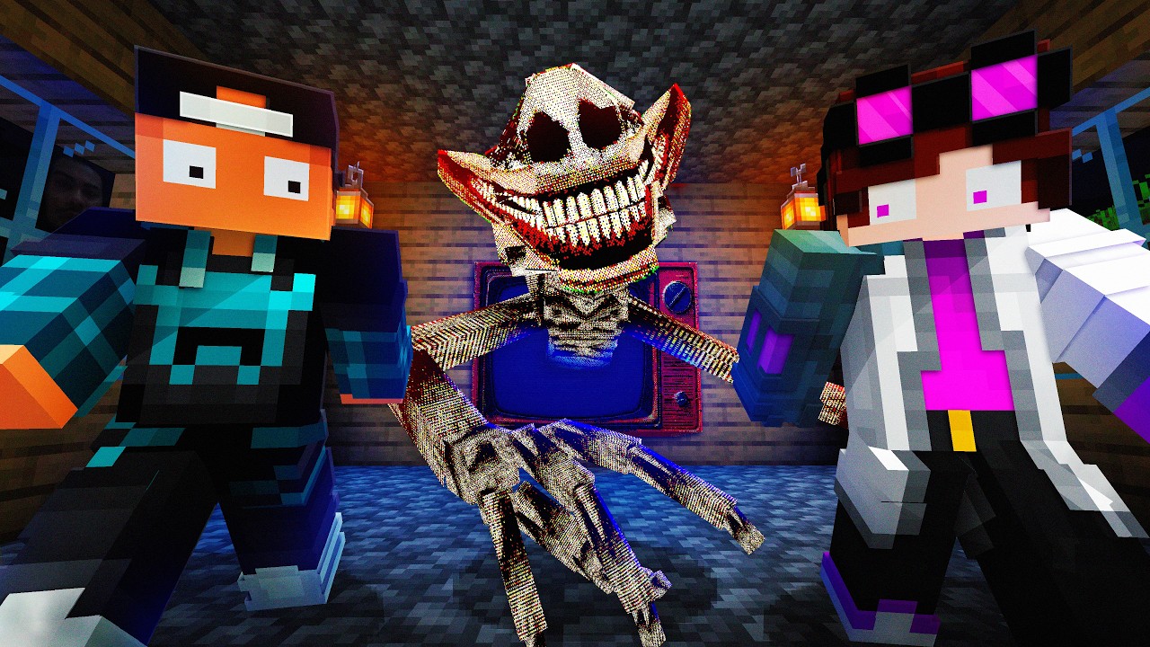 sobrevivendo ao DECAYED SMILERS no MINECRAFT
