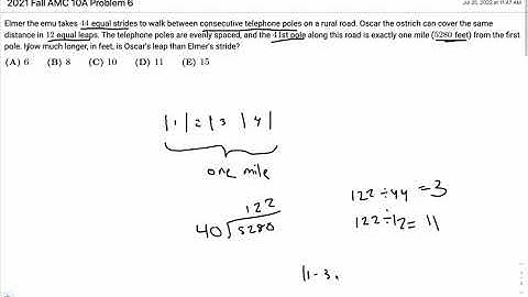 Problem 6: AoPS 2021 Fall AMC 10A/Problem 5: AoPS 2021 Fall AMC 12A