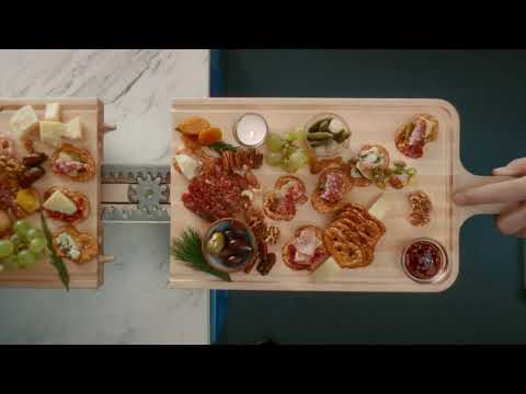 The Pretzel Crisps Extendable Charcuterie Board - VO by Rory O'Shea