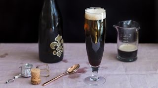 The Black Velvet Cocktail