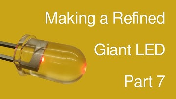 Making a Refined Giant LED - Part 7 - Improved Internal Details and Legs