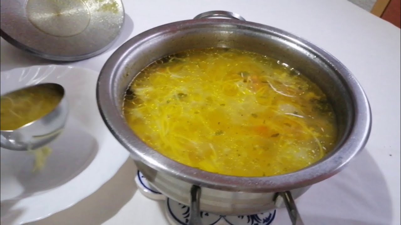 Domaća pileća juha sa povrćem - liječi