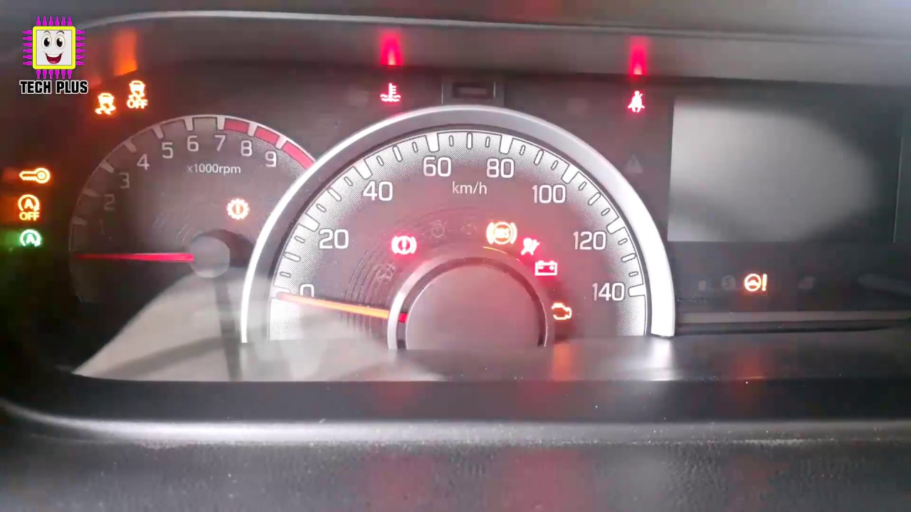Suzuki Wagon R FX 2017 Dashboard Display - YouTube