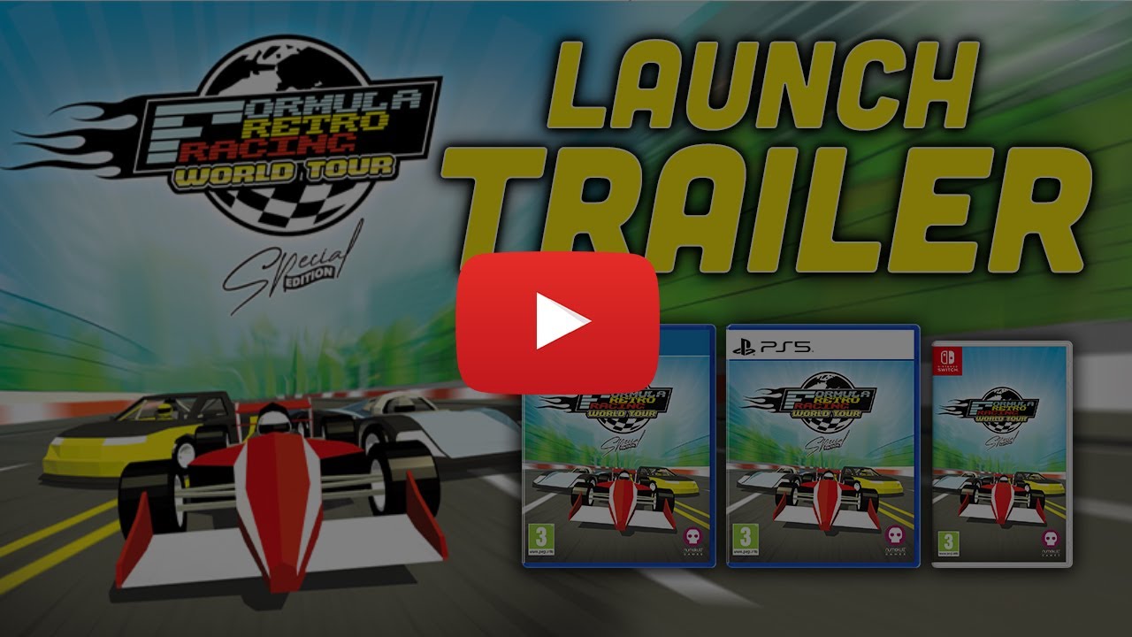 Tour - World Trailer Edition Special Formula Launch - YouTube Racing Retro