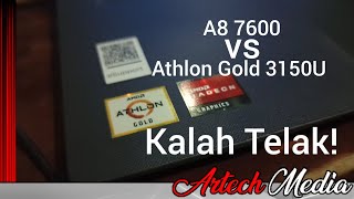 Artech | A8 7600 VS Athlon Gold 3150U Lenovo V14 Cinebench R15