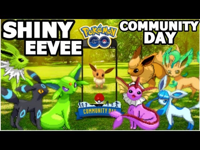 The entire Eevee family is here! #eevee #pokemon #pokemongo #shinypoke