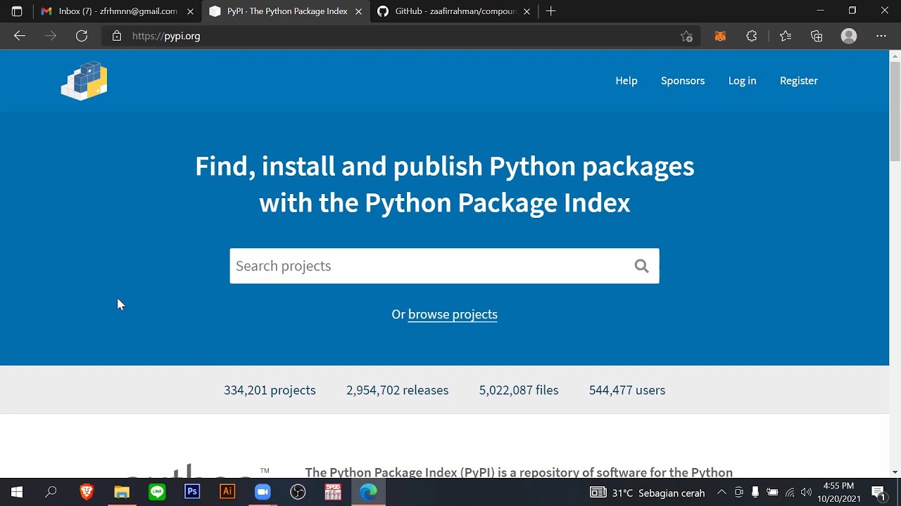 Membuat dan Mempublikasikan Modul Python / Python Package di PyPI ...