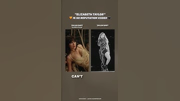 Elizabeth Taylor BUT ITS FROM REPUTATION 🖤🐍❤️‍🔥 @TaylorSwift  #mashup #erastour