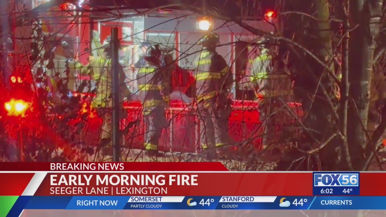 Lexington crews investigating early morning barn fire - YouTube