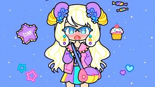 Pastel girl | dress up game | anime girl | dressing up games | fun game | kawaii  game | cute game screenshot 3