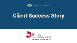 John Devany, VP of Sales - Betts Truck Parts & Service