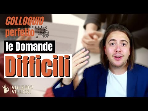 Video: Come Rispondere Alle Domande In Un Questionario Di Lavoro