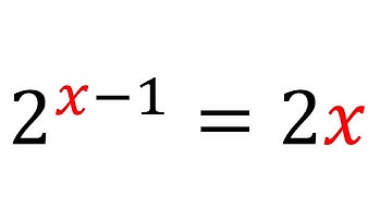 A Nice Exponential Equation From India Math Olympiad