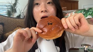 ASMR Red Bean Bread (단팥빵) 