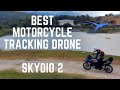 Best motorcycle tracking drone. Skydio 2.