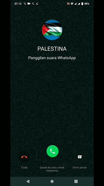 panggilan PALESTINA (mengetuk hati)