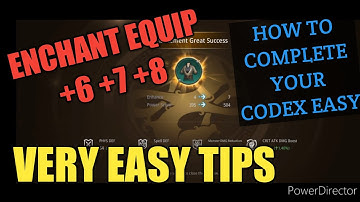 Mir4 Mir4 Enchant Tips Easy Complete Your Codex Easy Enchant Your Equip Mir4 Codex Tips