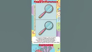 Can You Find the 3 Differences? #223