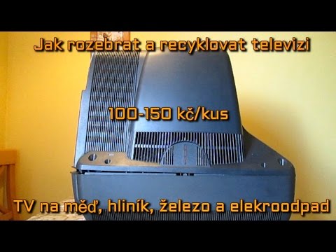 Video: Jak Rozebrat Televizor