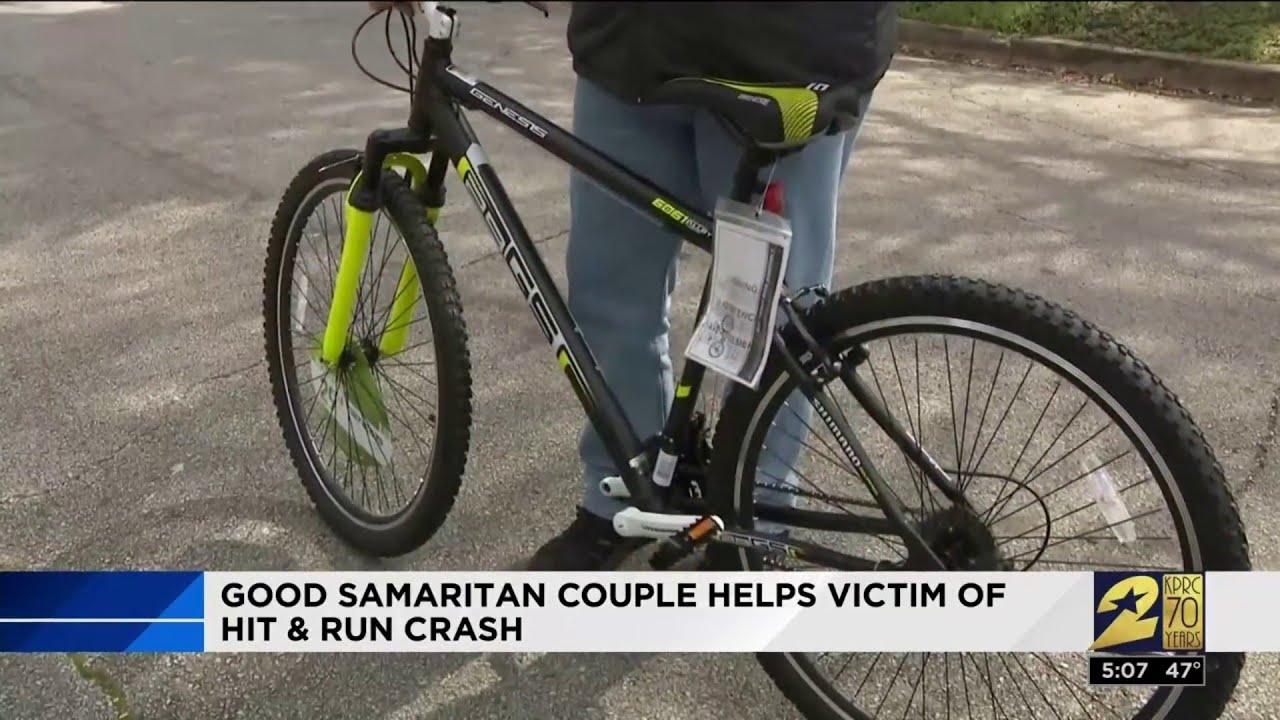 Good Samaritan couple helps victim of hit-and-run crash - YouTube