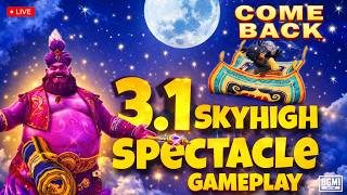 BGMI 3.1 Skyhigh Spectacle LIVE 🔥 2 Years Baad Comeback Event | New Mode Gameplay + Intense Matches