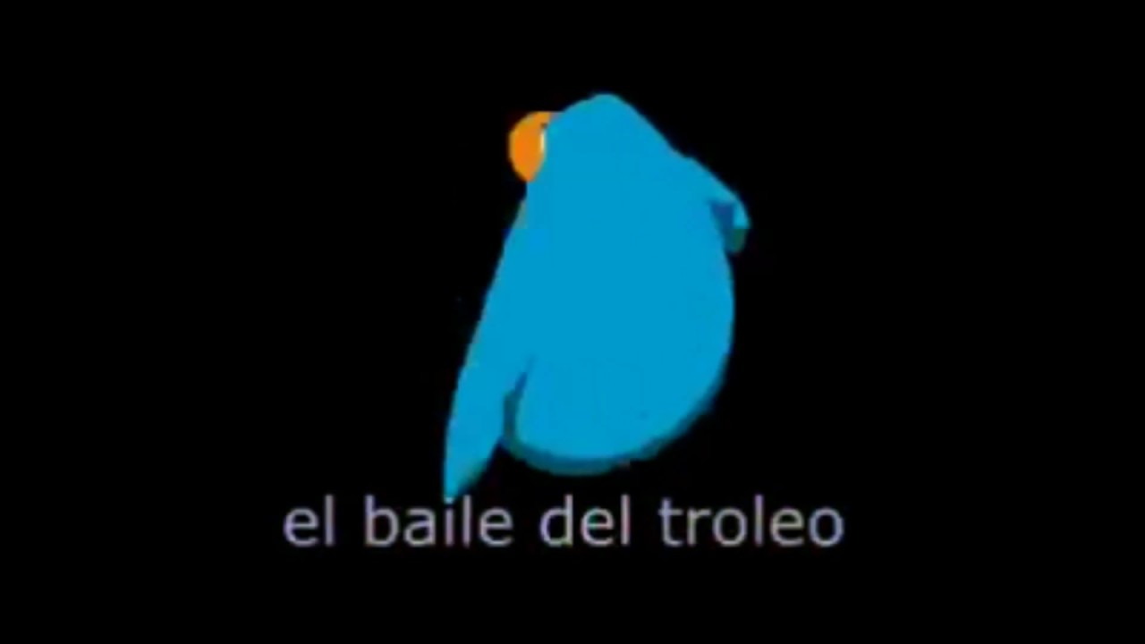 EL BAILE DEL TROLEO CLUB PENGUIN. on Make a GIF