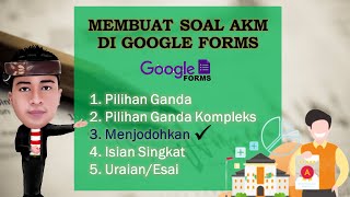 Membuat soal AKM | Menjodohkan