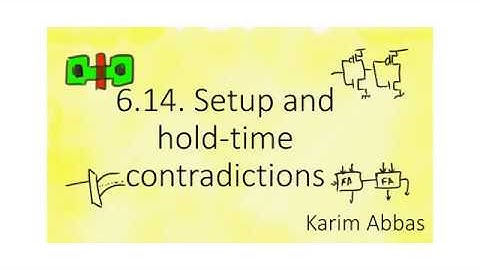 6.14. Setup and hold-time contradictions