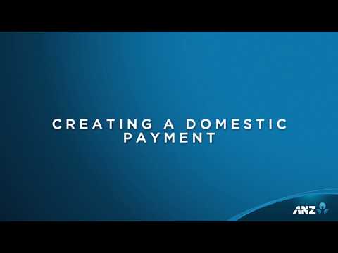 Create Domestic Payment
