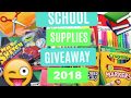 Back to School GIVEAWAY 2018 -CLOSED
