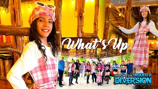 What&#39;s Up - Hanna Sisa Ft. Victor Sisa y su Orquesta Diversión Video Oficial