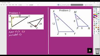 Ch5.2 Side-Angle-Side Similarity