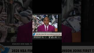 Stephen A. Finally Apologizes To Jalen Brunson After Knicks Championship