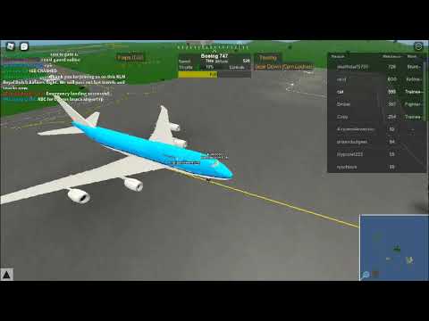 KL-106 KLM Royal Dutch Airlines flight 106 (Roblox)