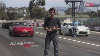 Drag Race Mazda Mx-5 Vs Toyota 86