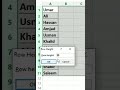 Excel Tips and Tricks | Advance Excel Tips &amp; Tricks #excel #excelformula  #Shorts #shortvideo #short