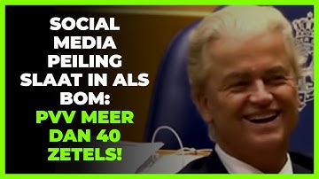 Onrust in Den Haag na social media peiling: ´PVV op meer dan 40 zetels!´