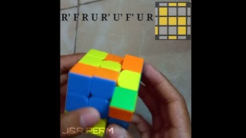 OLL ADVANCE HOW TO SOLVE Z SHAPE TIPE 1