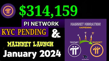 Boom 🎉Pi Network Kyc pending & Mainnet Launch In January 2024 New Update 🤩🤯 1Pi = $314,159 🤑#bitcoin