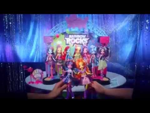 Comercial Oficial - Bonecas Equestria Girls: Rainbow Rocks - 2014