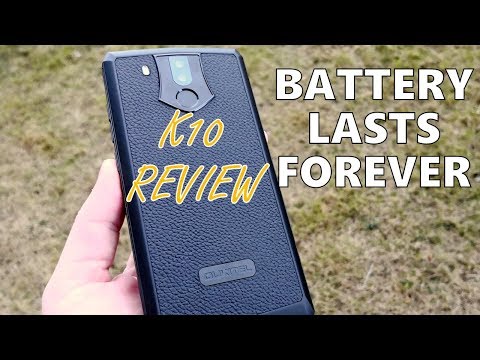 Hands-on OUKITEL K10 Review - LONGEST Battery Life Fast Phone (11,000mAh, 18:9 Full Screen, 6GB RAM)