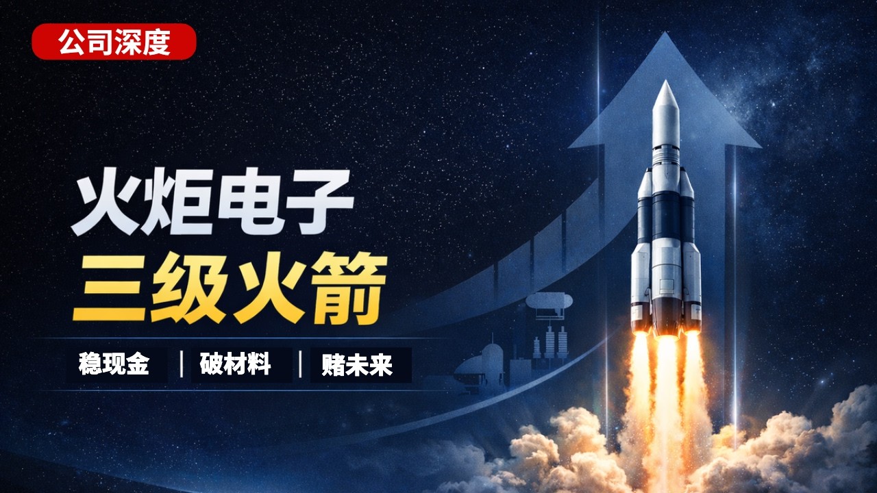 【公司深度 - 会员抢先看】火炬电子的三级火箭：稳现金、破材料、赌未来